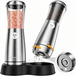 Brand New Electric Salt & Pepper Grinder Set (Rechargeable)