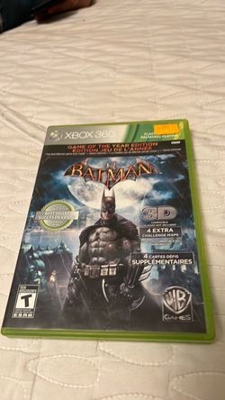 Batman Arkham Asylum Game of the Year Edition Xbox 360