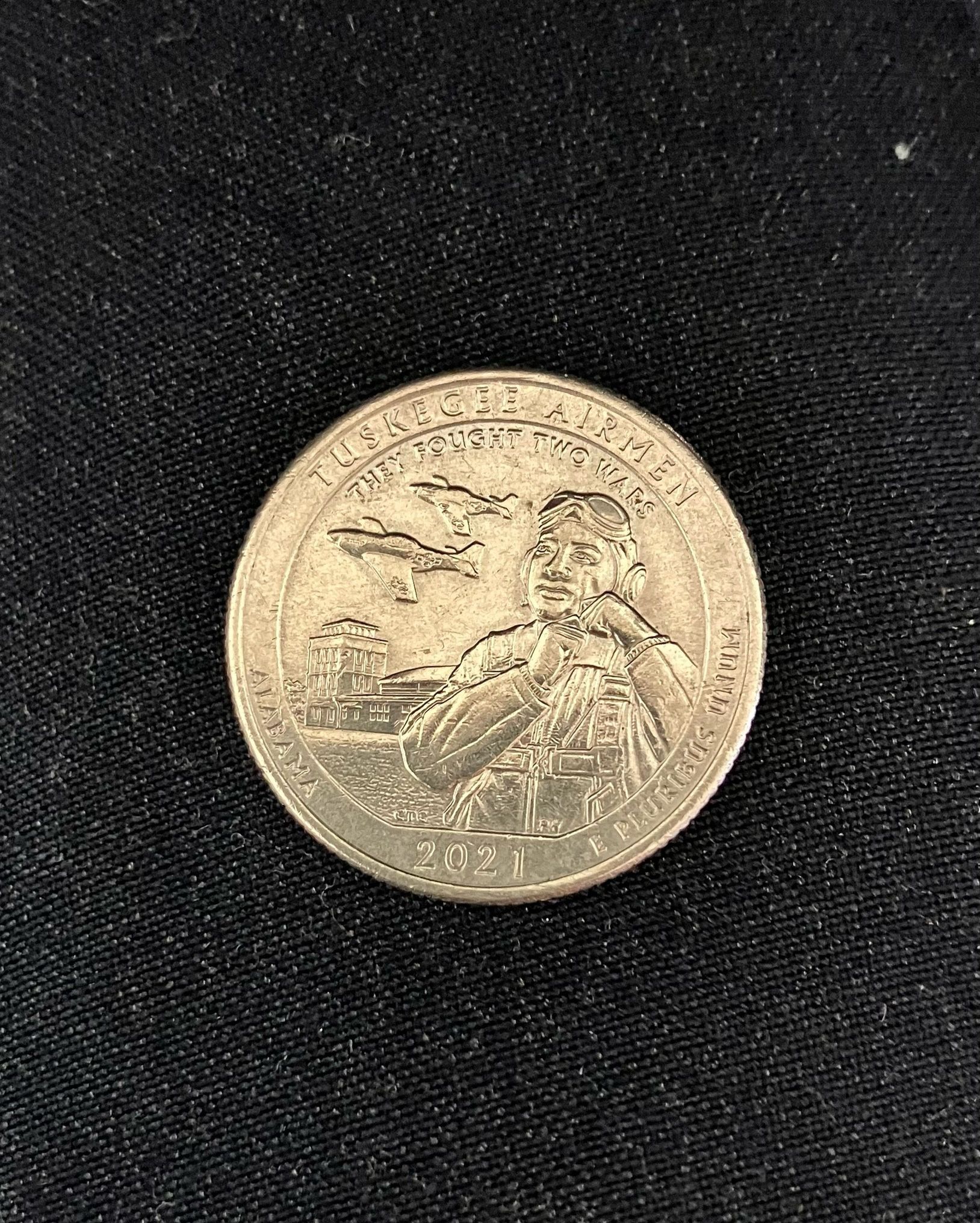 2021 D "Tuskegee" Alabama Quarter Coin Not easy to find