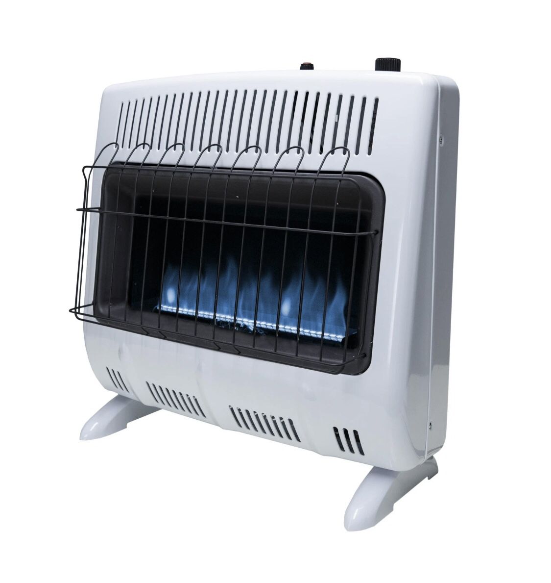 Mr. Heater 30000 BTU Vent Free Blue Flame Natural Gas Heater F299731 Open box item is new! The Mr. Heater 30000 BTU Vent Free Blue Flame Natural Gas