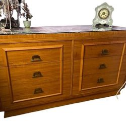 Mid-Cent Mod Dresser (56 L x 19.5 D x 33 H)