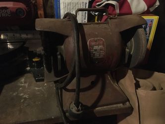 Bald or bench grinder