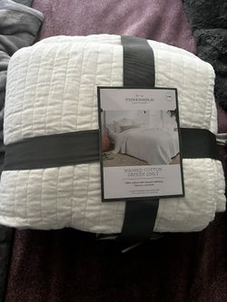 Threshold king quilt