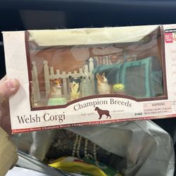Welsh Corgi Collectible Figurines 