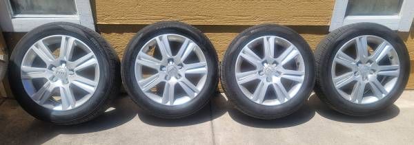 OEM A4 Wheels and Pirelli Tires