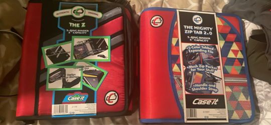 Case-It 3-Ring Binder Bundle – The Z & Mighty Zip Tab 2.0