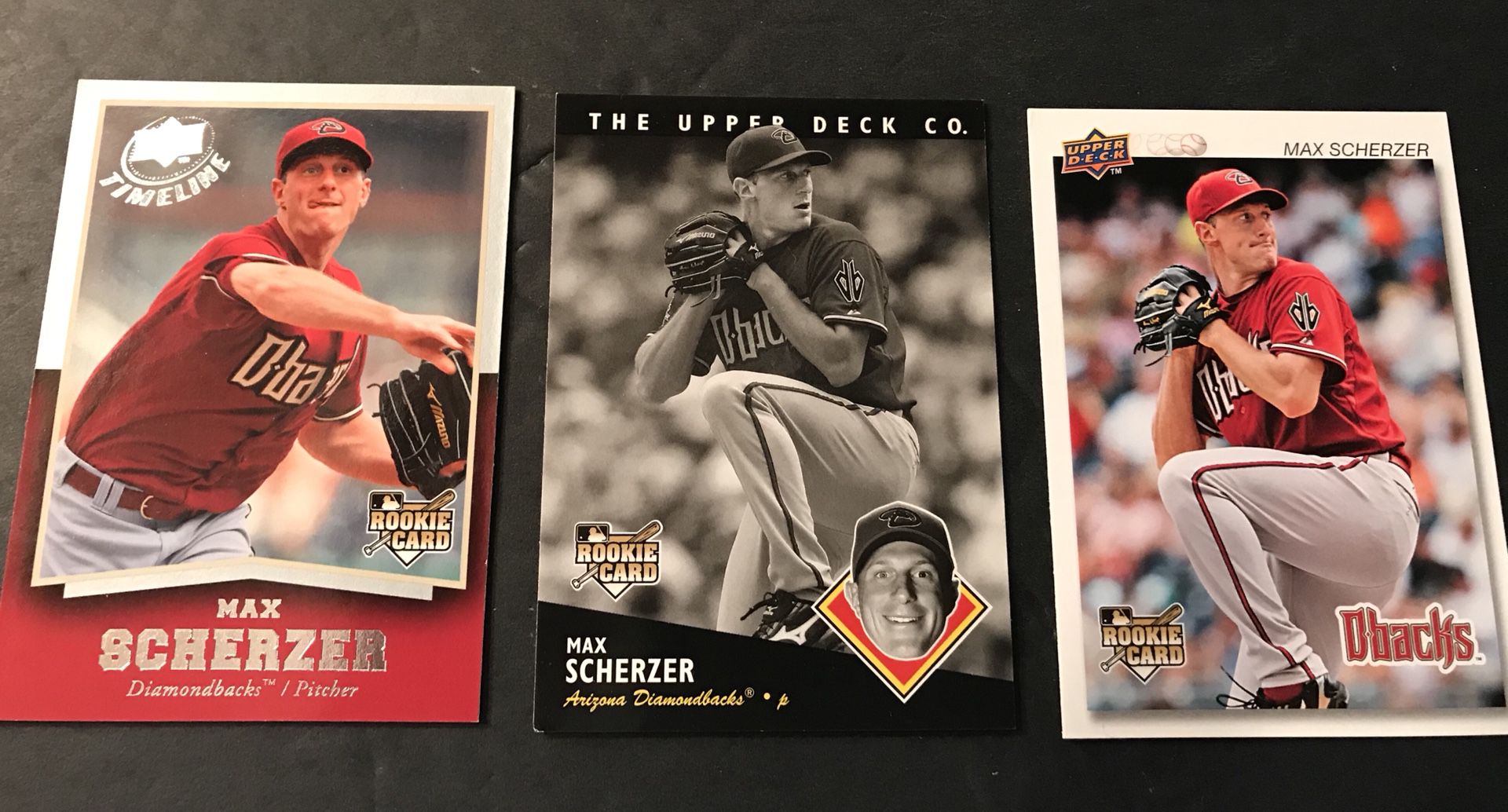 Max scherzer rookie baseball cards upper deck.