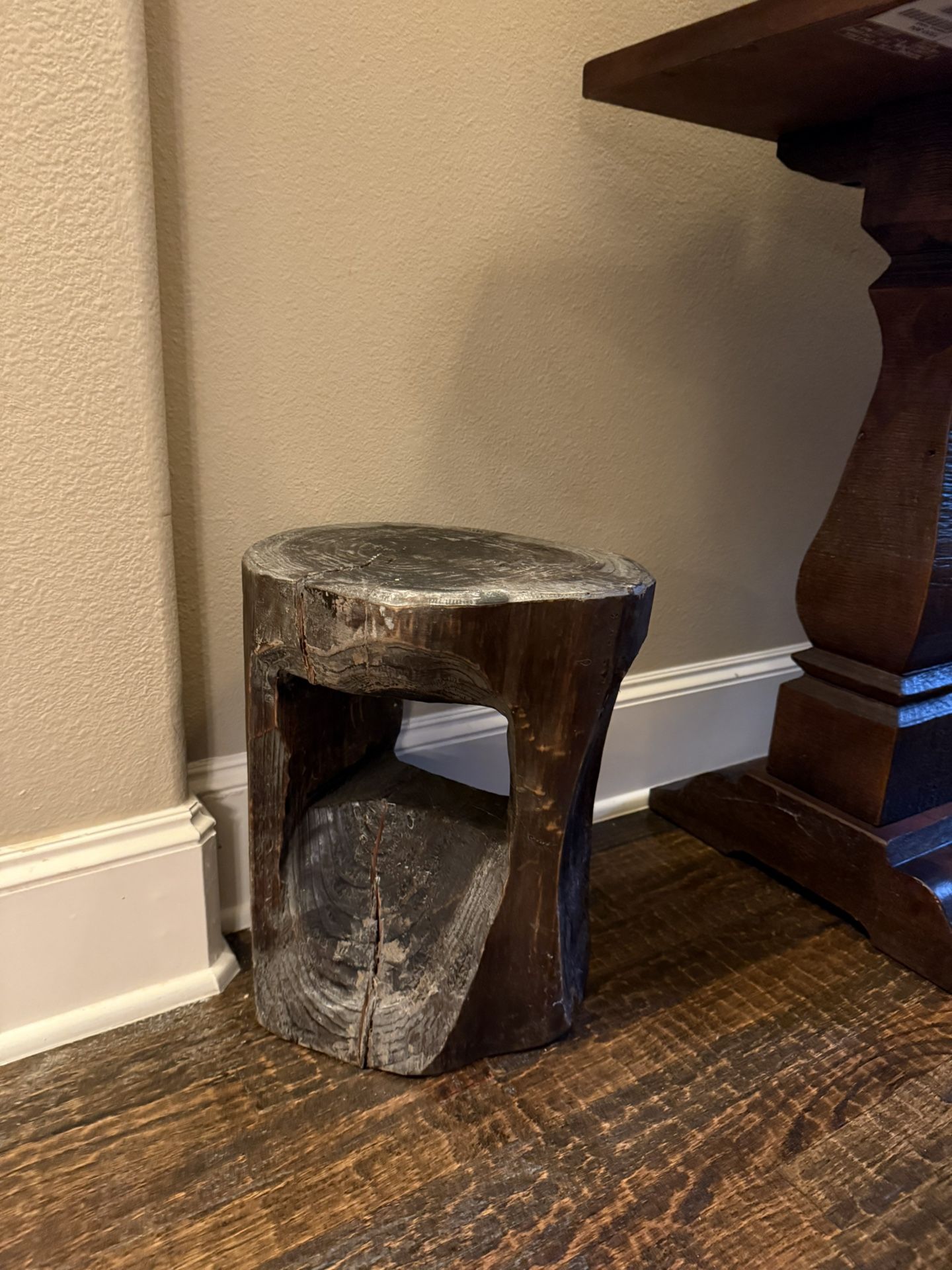 Wooden Accent Stool