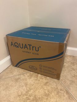 [BRAND NEW] aquatru reverse osmosis under sink water filter