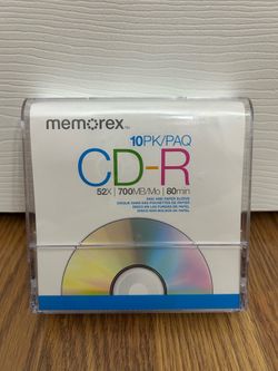 Memorex CD-R (pack of 9-not 10)