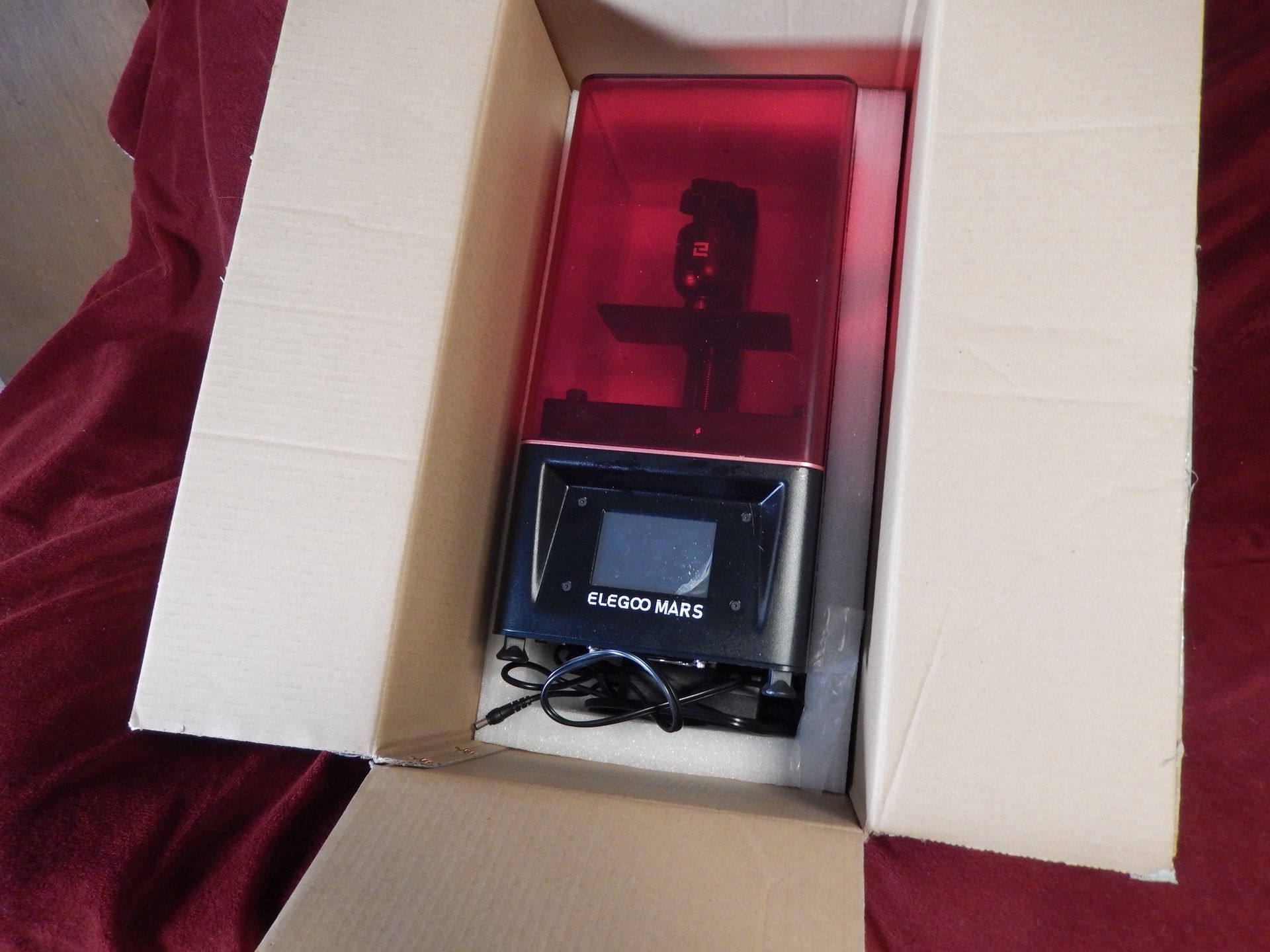 ELEGOO MARS 1 3D PRINTER EXTRA PARTS INCLUDED (BELLEVUE)