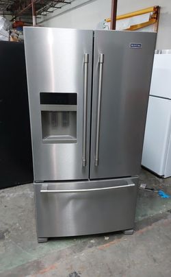 Stainless Steel Maytag French Door EnergyStar Fridge