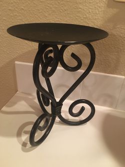 Large Candle holder 9” tall