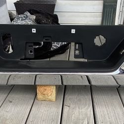 2019/2026 Chevy Silverado/GMC Sierra 1500 Rear Bumper Chrome With Sensor Hole And Two Exhaust 