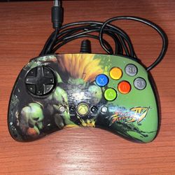 Mad Catz Street Fighter IV Fight Pad Blanka Controller Xbox 360