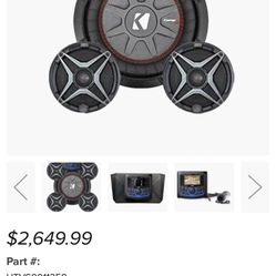 Polaris Rzr Pro  Ssv Sound System 