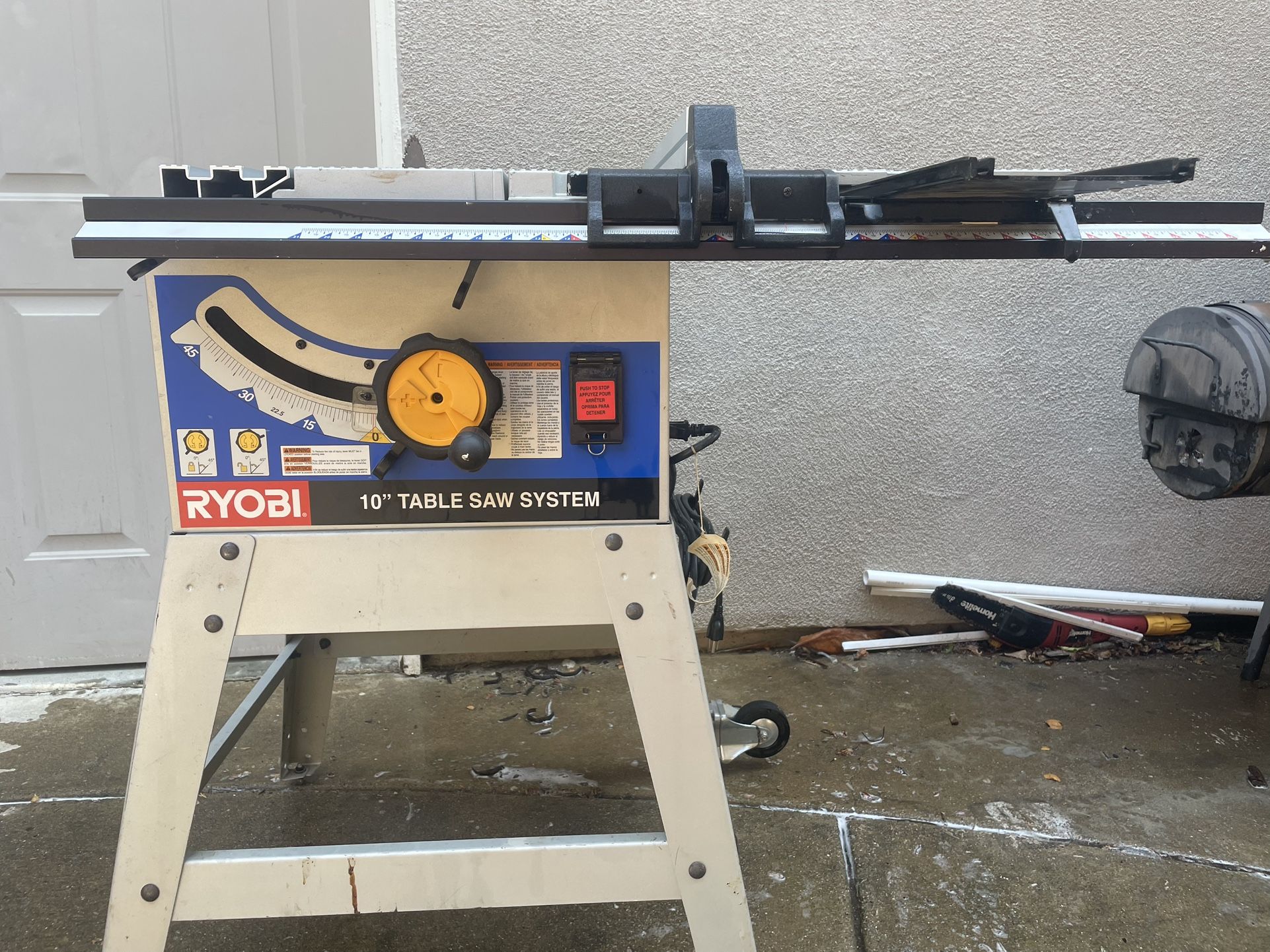 Ryobi 10” Table Saw