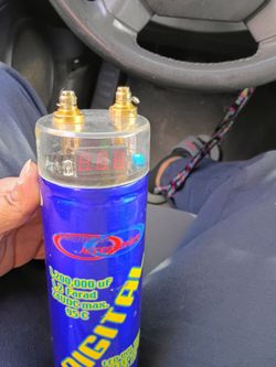 Digital power cap for car audio