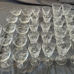 Lot Of Vintage Waterford Crystal (31 Pieces)