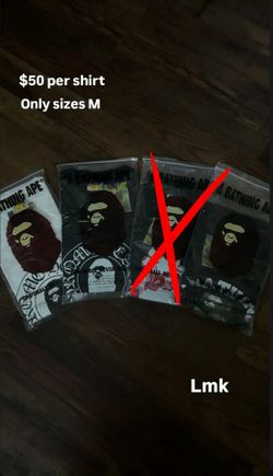 Bathing ape shirts
