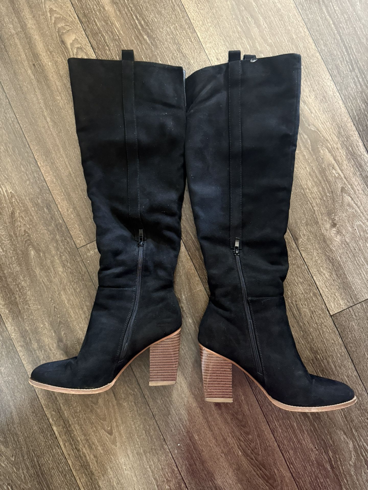 Black Tall Boot