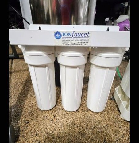 Working! Ion Faucet 3 Stage Pre-Filtration System