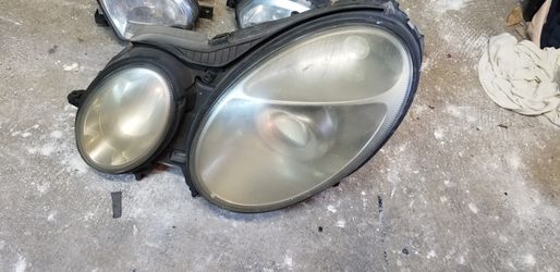 Mercedes w211 headlight & fog lights