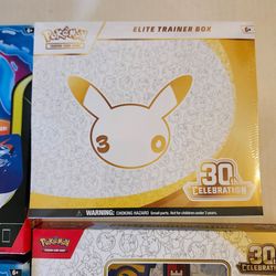 POKEMON 30TH ANNIVERSARY Pokemon TCG 30th Celebration Poster Collection + 2 Pokèmon Mega Greninja EX Premium Collection BRAND NEW -SEALED