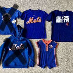 Youth NY Mets Baseball Apparel 