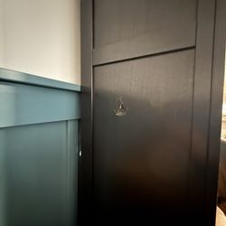 Black Wood Book Shelf