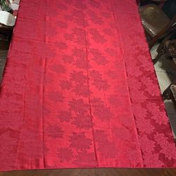 Christmas Fabric Tablecloths 50”X67”