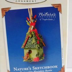 Hallmark 2003 Keepsake Ornament Nature’s Sketchbook Marjolein Bastin Bird