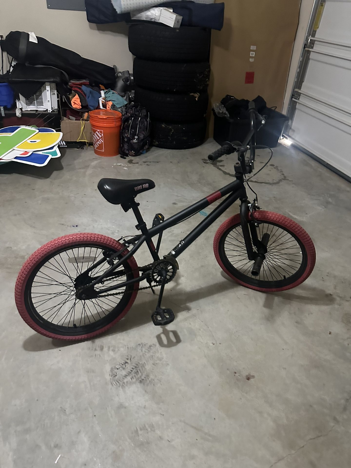 Black And Red Bike