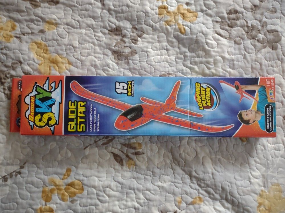 Glide Star ⭐ Dura Foam Airplane ✈️