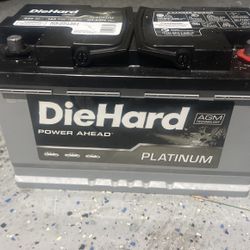 Brand New AGM Diehard Battery