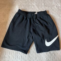 Vintage Nike Men's Black Fleece Lined XL Shorts