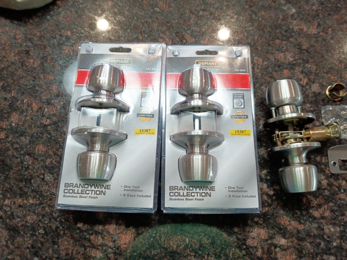 Three Keyed Lock Sets