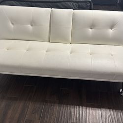 FAUX LEATHER FUTON