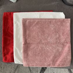 Assortment of Throw Pillow Covers