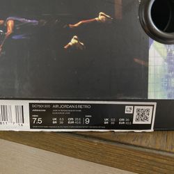 Air Jordan Retro 5 7.5 $120