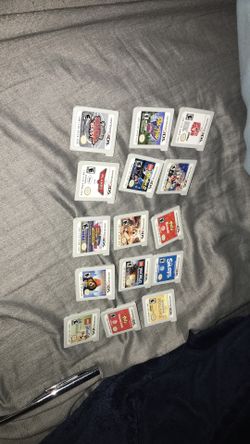Nintendo 3ds, game boy advance, & game boy games