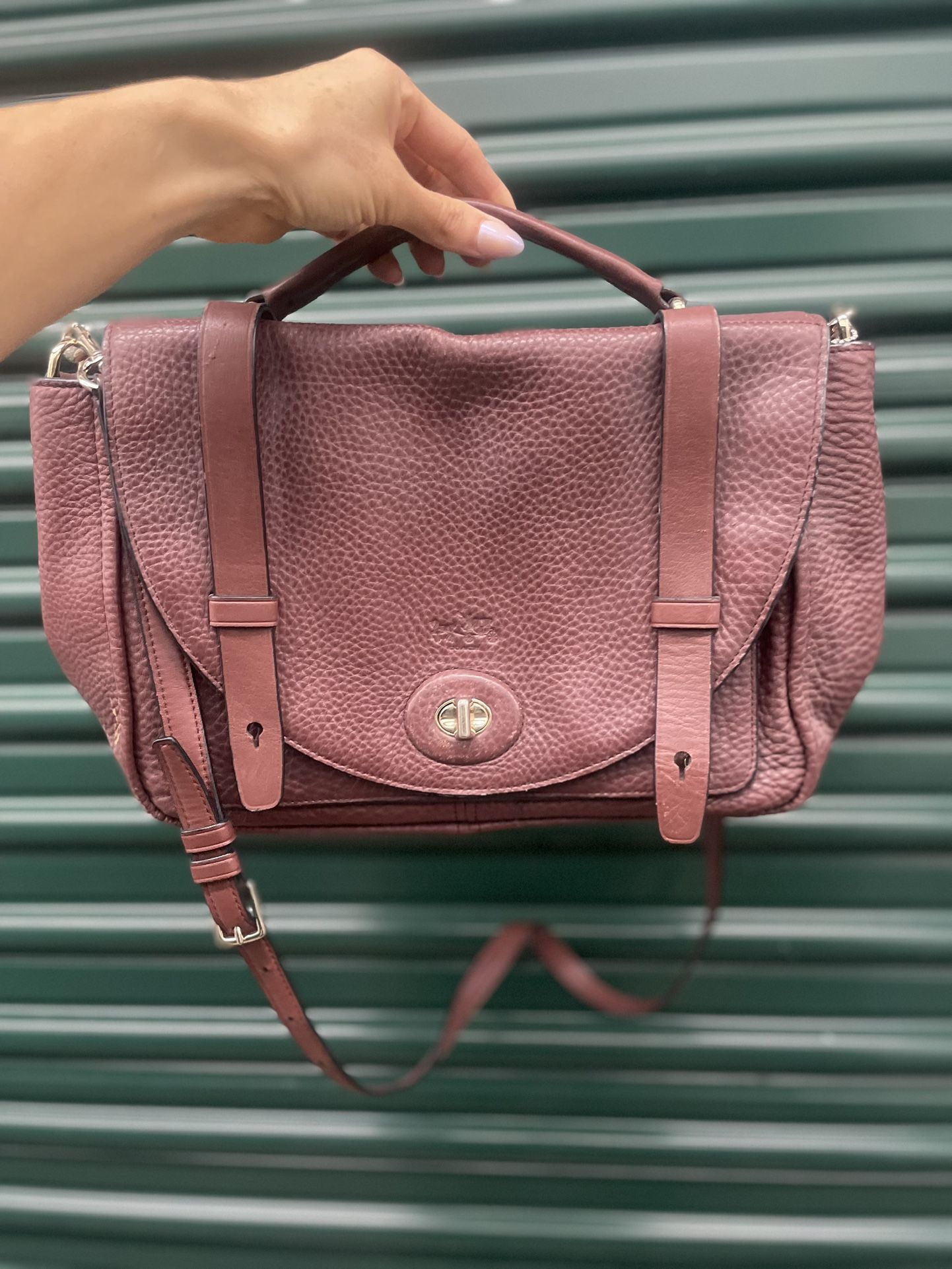 Vintage Coach Medium Leather Crossbody Bag – Used