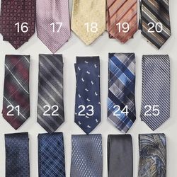 4$ Per TIE, Pick Your Tie (Minimum Pick 4)