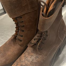Vero Gucci Men’s Combat Boots Made In Italy 