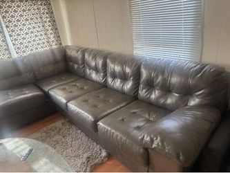 Black sofa set