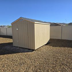 8x10 Storage Sheds Installed On Site $1995