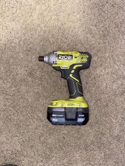 Ryobi Impact Driver With Battery