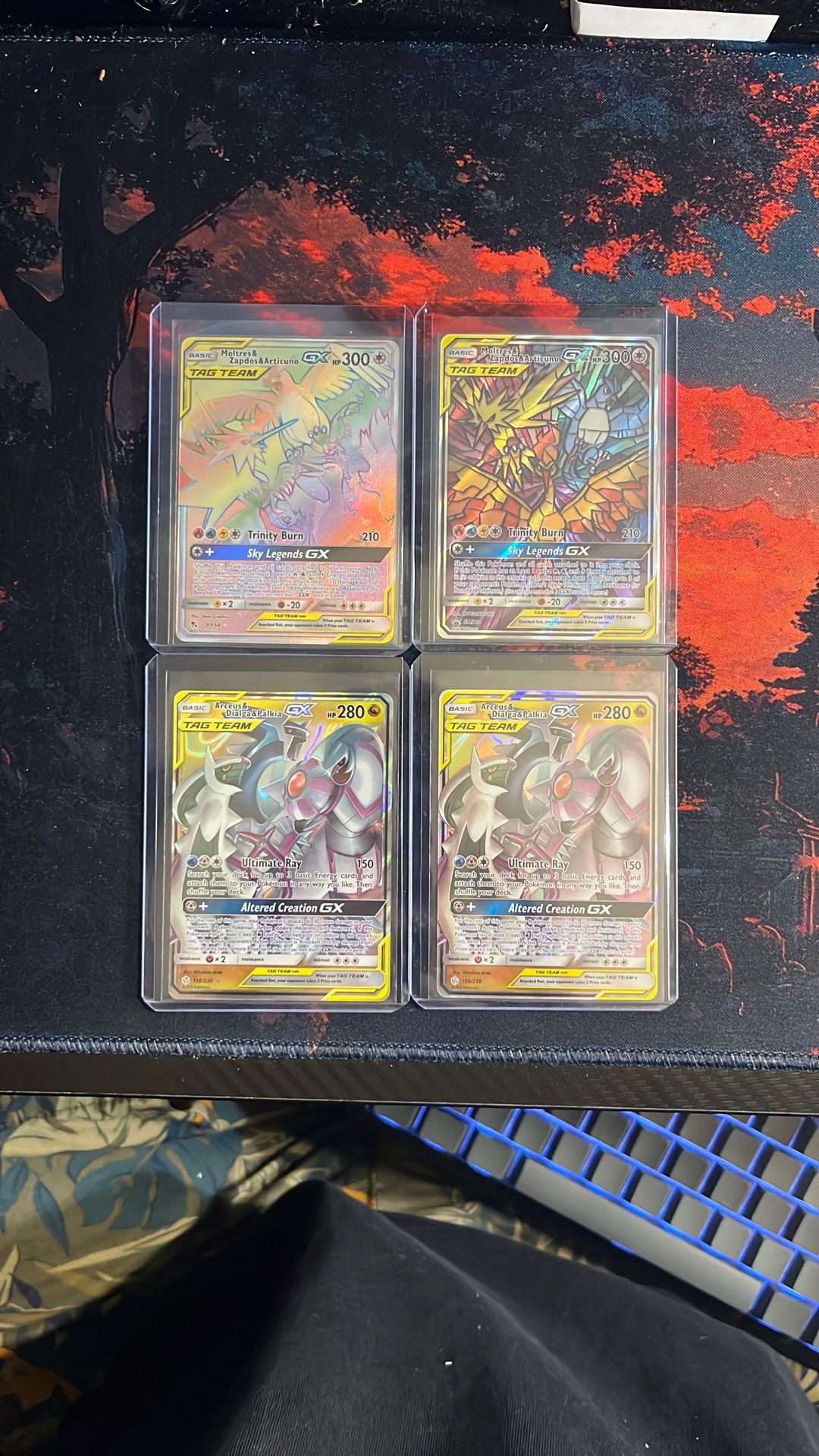 Moltres & Zapdos & Articuno / Arceus & Dialga & Palkia