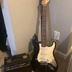 Stratocaster And Amp (read Comments)