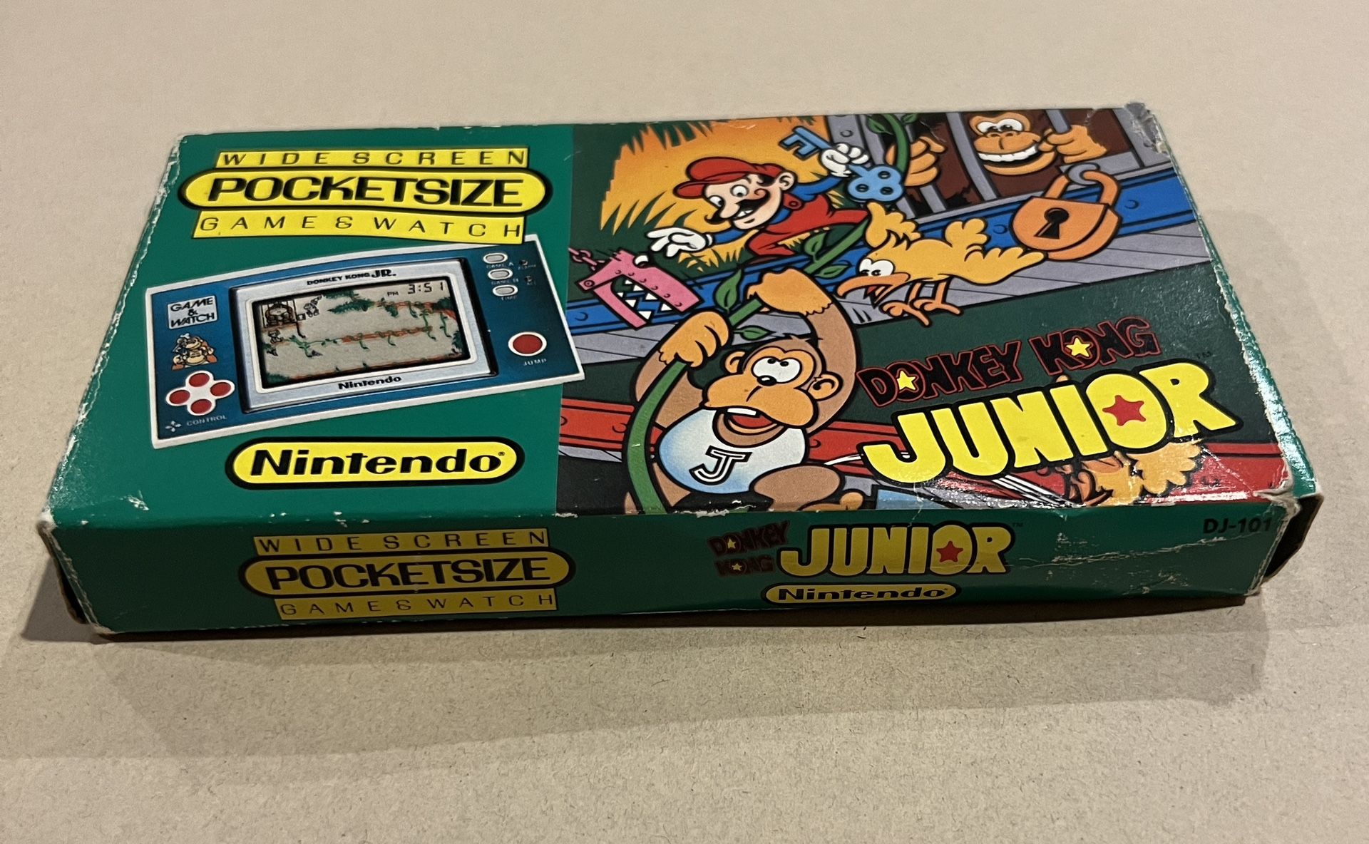 (DJ-101) Jr. Kong Donkey Watch & Game JR KONG DONKEY 　DJ-101 任天堂　GAME＆WATCH (Complete Microplay Box)| in その他